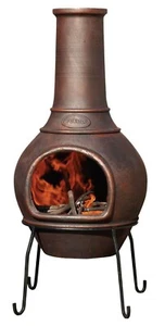 Atlantis Cast Iron Chiminea - IN STOCK - Picture 1 of 1