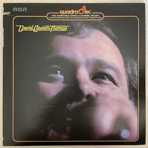 DAVID CLAYTON THOMAS -RARE QUAD 4 Channel LP-1st Press-1973 -RCA-APD1-0173 - M - Picture 1 of 5