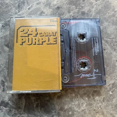 DEEP PURPLE - 24 CARAT PURPLE (UK CASSETTE TAPE) - Image 1 of 2
