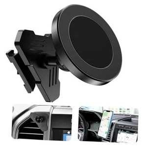 Support de téléphone à ventilation CNC, support de téléphone magnétique à ventilation d'air de voiture support de berceaux - Photo 1 sur 7