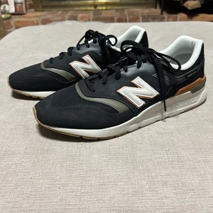 New Balance Herren 997H Größe 12 Schwarz Orange Turnschuhe Cordura - Bild 1 von 12