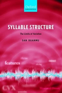 Syllable Estructura: The Limits Of Variación Tapa Dura San Duanmu - Imagen 1 de 2