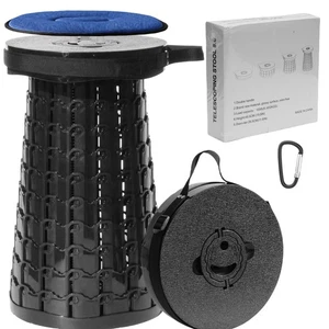2025 Upgraded XXL Collapsilbe Stool with Cushion,More Sturdy and Height 50cm,... - Picture 1 of 9