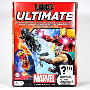 Mattel UNO Ultimate Card Game MARVEL Superhero Edition - Complete & Collectible! - Picture 1 of 8
