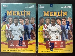 2 - 2022/23 Topps MERLIN CHROME UEFA Soccer EXCLUSIVE New Sealed Blaster Box - Picture 1 of 2