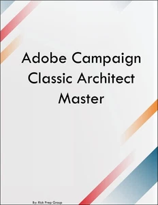 Adobe Campaign Classic Architect Master - Afbeelding 1 van 1
