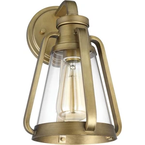 Nuvo Lighting 60/7565 Everett Bathroom Vanity Light Natural Brass - Picture 1 of 9