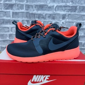 Nike Roshe Run Hyperfuse Bright Mango Dark Magnet 642233-800 Womens Size 5 New - Picture 1 of 6