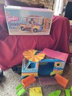 Vintage 1973 Barbie's Beach Bus Mattel #7805 comprend boîte originale très belle avec