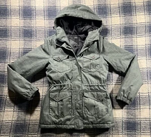 Chaqueta Vans Mujer Pequeña Gris Con Capucha Invierno Parka Snowboard Patín Calidez - Imagen 1 de 11