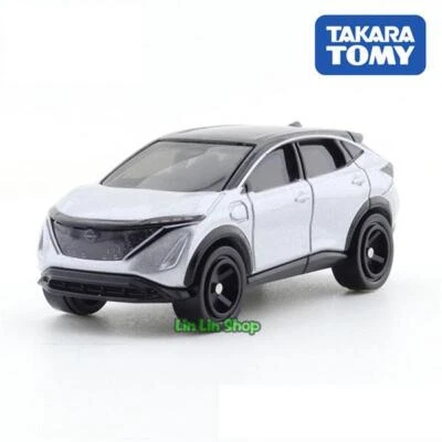 Tomica #64 初回 1/66 Nissan Ariya Silver Vehicle Tomy Takara New Model Diecast - Image 1 of 2