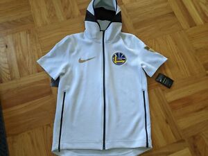 NWT NIKE GOLDEN STATE WARRIORS SHOWTIME THERMA FIT FINALS JACKET sz L LARGE