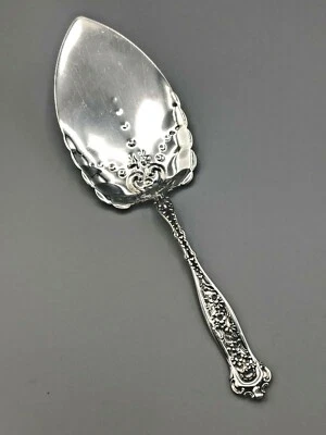 Dresden от Whiting div. Поднос для пирогов/кондитерских изделий из чистого серебра Gorham 9 дюймов - Изображение 1 из 4