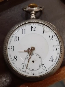 Invar Taschenuhr für Ersatzteile - Bild 1 von 7