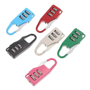 6 Pcs Passwort Vorhänge Schloss Mitarbeiter Passwortsperrung Tragbares - Bild 1 von 12
