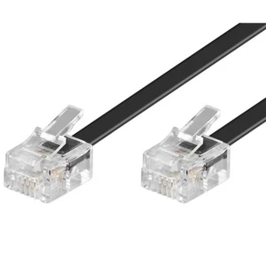Câble modulaire câble téléphonique câble modem modulaire RJ11 6 broches 4 broches connecteur occupé - Photo 1/1