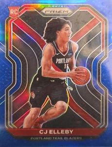 2020 Panini Prizm #283 CJ Elleby Blue Prizms /199 - Picture 1 of 3