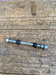 Vintage NOS FEATHER OF JAPAN Bike Axle Set - Picture 1 of 6