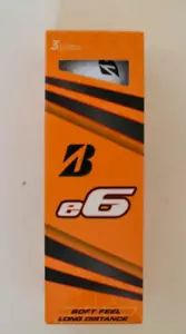 Bridgestone E6 Soft Golf Balls Soft Feel Long Distance1 Sleeve: 3 Balls - Picture 1 of 3