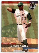 2002 GrandStand West Tenn Diamond Jaxx Dennis Abreu West Tenn Diamond Jaxx #DEAB
