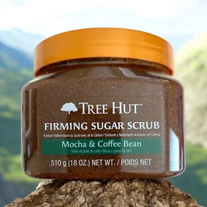 Discontinued Tree Hut Firming Sugar Scrub Mocha & Coffee Bean 18 OZ HTF - Picture 1 of 7