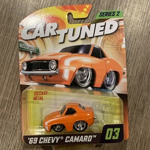 MGA CAR TUNED SERIES 2 #03 MUSCLE CARS '69 CHEVY CAMARO BRAND NEW FAST SHIPPING - Picture 1 of 5