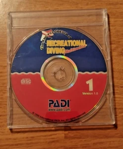 PADI CD: THE ENCYCLOPEDIA OF RECREATIONAL DIVING VERSION 1.0 1998 - Picture 1 of 3