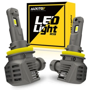 AUXITO H8 H11 LED Headlight Bulbs Super White 40000LM Kit High Low Beam CANBUS - Picture 1 of 16
