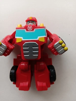 TRANSFORMERS RESCUE BOTS RESCAN HEATWAVE THE FIRE BOT TRUCK PLAYSKOOL HEROES TOY - Image 1 of 4