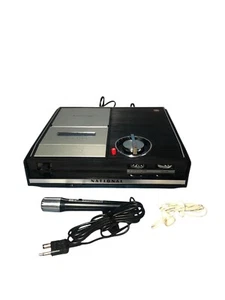 Reproductor de cinta portátil National RQ-203S Casette 203 grabadora con micrófono no funciona - Imagen 1 de 14