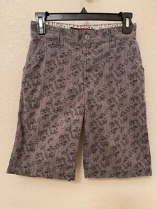 Tony Hawk Boys Shorts Size 10 Adjustable Waist gray with subtle skull design - Picture 1 of 5