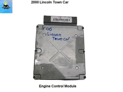 Módulo de control del motor Lincoln Town Car YW1F12A650BD 2000 00 FABRICANTE DE EQUIPOS ORIGINALES Foto 1 de 4