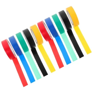 Surtido eléctrico de 10 rollos de cinta aislante impermeable de colores - Imagen 1 de 12