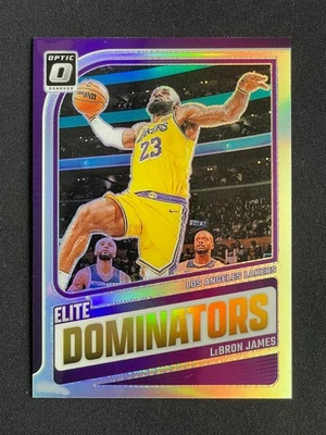 LeBron James 2024-25 Panini Donruss Optic Elite Dominators Holo Prizm #2 - Image 1 of 2