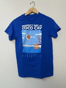 Royal Caribbean International Perfect Day At Cococay T-Shirt Blue Size Small - Picture 1 of 5