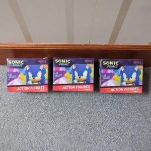 3 X Sonic Prime Action Figures 1 Pack Blind Box - Brand new - One Supplied - Picture 1 of 2