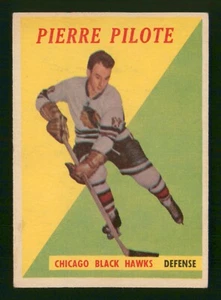 Pierre Pilote 1958-59 Topps 58-59 #36 VGEX+ 94572 - Bild 1 von 2