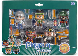 Famosa 700014490 Pinypon - Pack 5 Figuras y Accesorios- Set de juguete