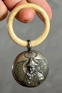 Ancien Hochet En Argent - Bild 1 von 7