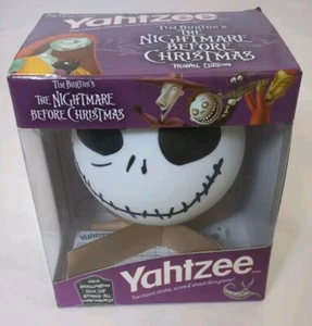 Yahtzee The Nightmare Before Christmas Travel Edition Complete Tim Burton - Picture 1 of 11