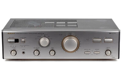 Onkyo A-8830 Verstärker silber + FB / Phono MM MC / gewartet 1 Jahr Garantie [2] - Bild 1 von 4