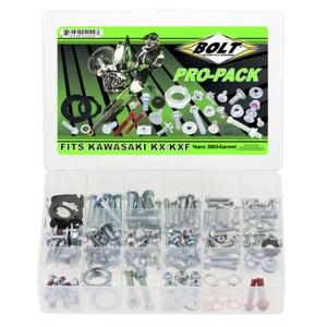 Bolt Pro Pack Kawasaki KX / KXF 125 250 450 2003 - 2022 Pro Bolt Kit de pista - Imagen 1 de 1