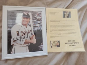 Robert Redford Signed Autograph 8x10 B&W Framed Photo Certified FREE S&H - Picture 1 of 4