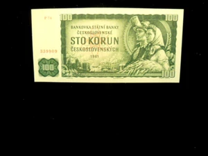 TSCHECHOSLOWAKEI --- 100 KORUN 1961 ---- UNC ------ - Bild 1 von 2