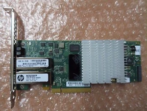 HP NC523SFP Dual Port 10GbE 593717-B21 593742-001 593715-001 PCIe Server Adapter - Picture 1 of 3