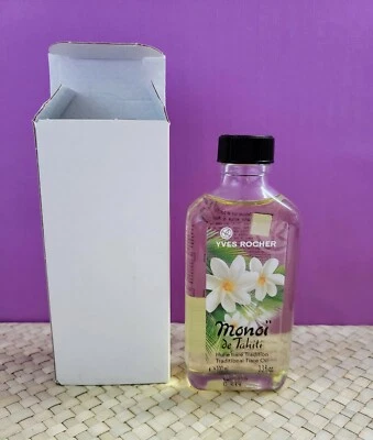 Aceite corporal Yves Rocher MONOI de TAHITI Tiare 3,3 oz/100 ml nuevo en caja Foto 1 de 3