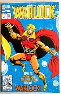 Casi nuevo 9.4 MARVEL COMICS PRESENTANDO WARLOCK NÚMERO 1 THOR HULK MAGO DEATH SHIP - Imagen 1 de 1