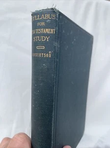 Vintage 1915 Louisville Kentucky Ida May King NEW TESTAMENT SYLLABUS  ❤️sj10m2 - Picture 1 of 12