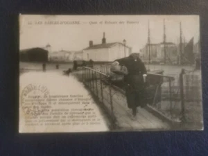 CPA 85 LES SABLES D'OLONNE - Quai et Ecluses des Bassins - Foto 1 di 2