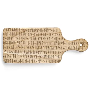 NORDIC VIKING RUNES Cutting Board - Picture 1 of 3
